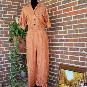 Long Orange Jumpsuit 🍊